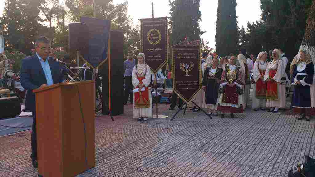 Ο Δήμαρχος Τανάγρας κ. Βασίλης Περγάλιας απευθύνει τον χαιρετισμό του 